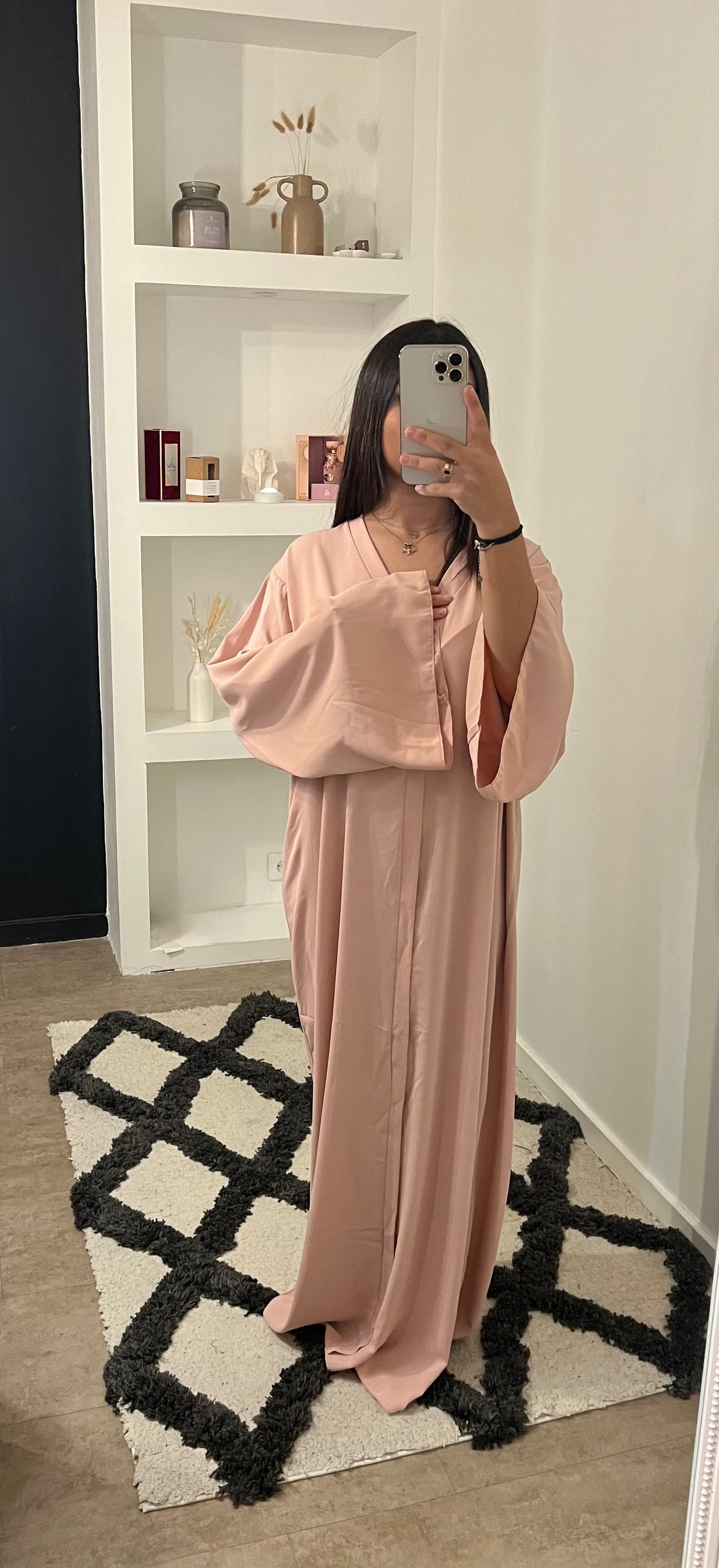 Robe fluide rose - KAYA