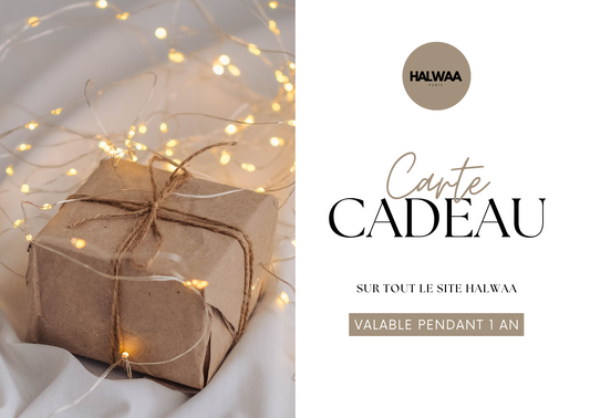 Carte Cadeau Halwaa 🎁