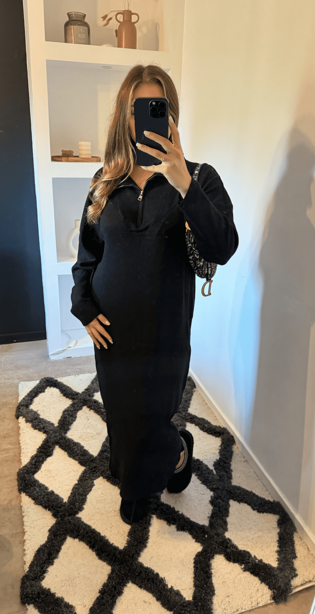 Robe avec zip noir - YNESS